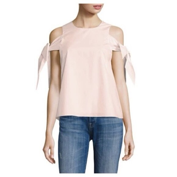 Prose & Poetry Linda Cold Shoulder Peach Top Linda Large Ethereal Fairy - Picture 1 of 6
